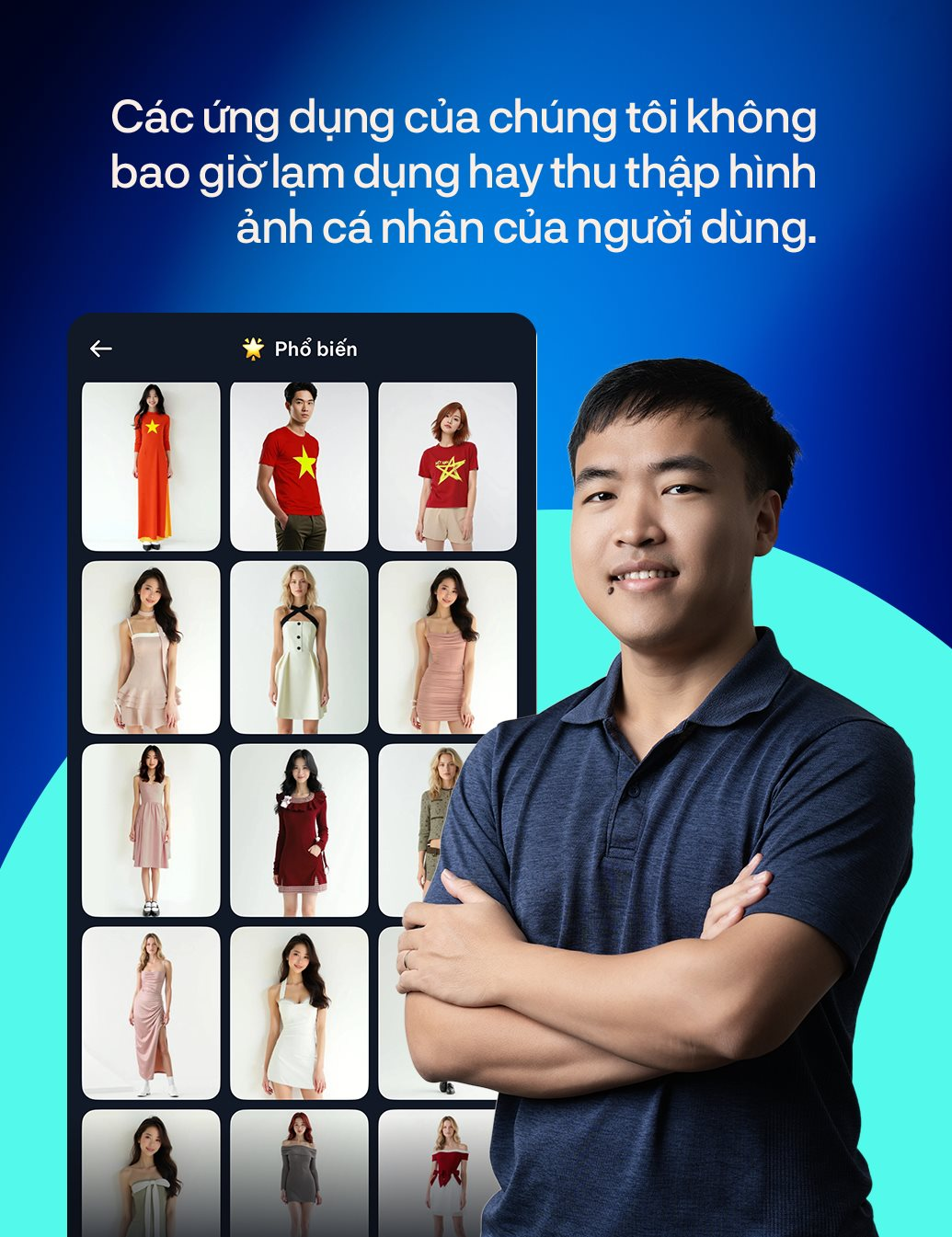 “Cha đẻ” ứng dụng Việt giúp thay quần áo nhờ AI, vượt mặt đối thủ Trung Quốc Beauty Cam trên App Store: “Chúng tôi gần như không có lợi thế gì”- Ảnh 7.