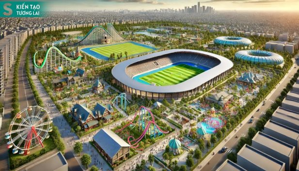 Hà Nội sắp có Tổ hợp thể thao tiêu chuẩn Olympic và công viên giải trí 4,5 tỷ USD lớn nhất Việt Nam- Ảnh 1.