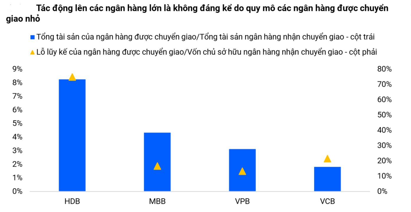 VIS Rating: Các ngân hàng lớn đủ nguồn lực để hấp thụ và quản lý các ngân hàng mới được chuyển giao- Ảnh 2.