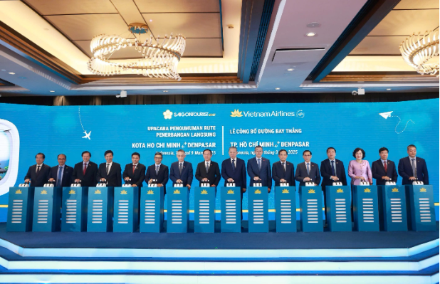 Vietnam Airlines chính thức khai thác đường bay thẳng TP. Hồ Chí Minh - Denpasar- Ảnh 1.