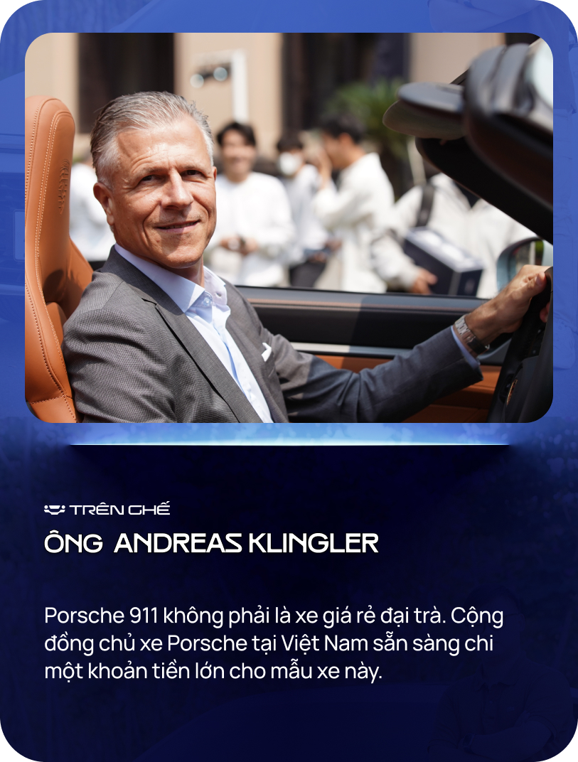 CEO Porsche Việt Nam: ‘Không chủ xe Porsche ở đâu trẻ như tại Việt Nam, họ sẵn sàng chi tiền cho 911’- Ảnh 3.