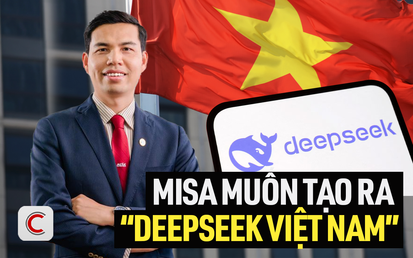 Tổng Giám đốc MISA: MISA muốn tạo ra “DeepSeek Việt Nam”, sẵn sàng chi 2.500 tỷ đồng để phát triển AI- Ảnh 1.