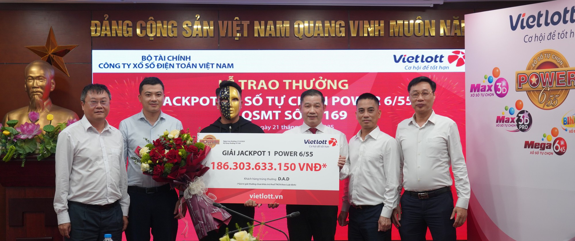 GenZ trúng thưởng Vietlott hơn 186 tỷ đồng: 