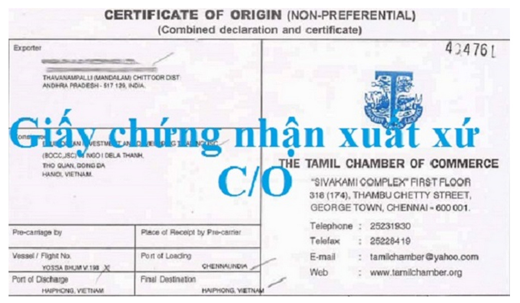 Bộ Công Thương thu hồi quyền cấp C/O của VCCI- Ảnh 1. Bộ Công Thương thu hồi quyền cấp C/O của VCCI- Ảnh 1.