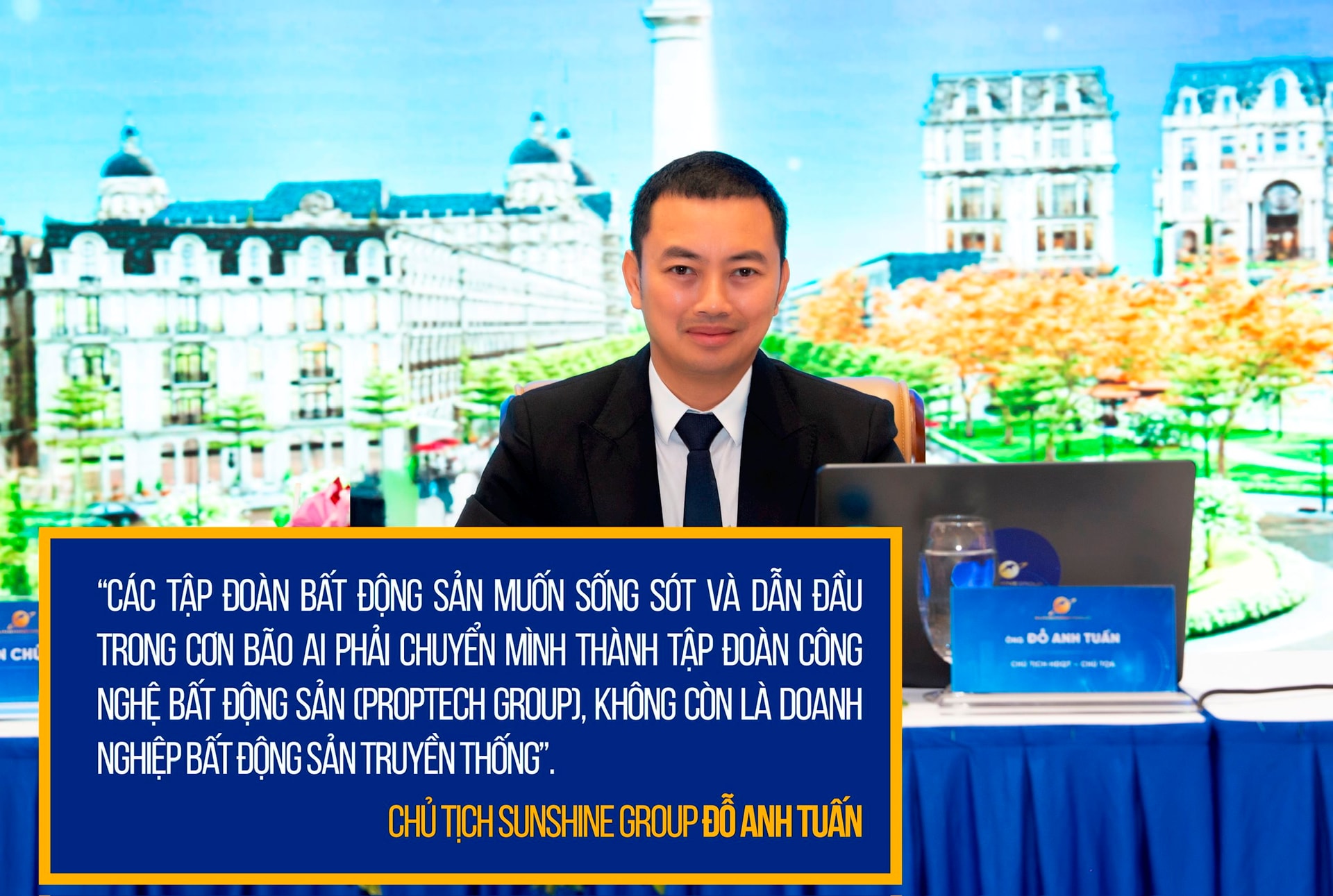 Chủ tịch Sunshine Group: Trong cơn bão AI, các tập đoàn bất động sản muốn sống sót và dẫn đầu phải chuyển mình thành tập đoàn công nghệ bất động sản- Ảnh 1.