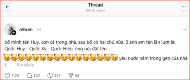 Kể về ông nội bằng 3 dòng chữ, cô gái khiến hàng nghìn người xúc động: Đọc bình luận mới thấy "gen yêu nước" thực sự có trong mọi nhà!- Ảnh 1.
