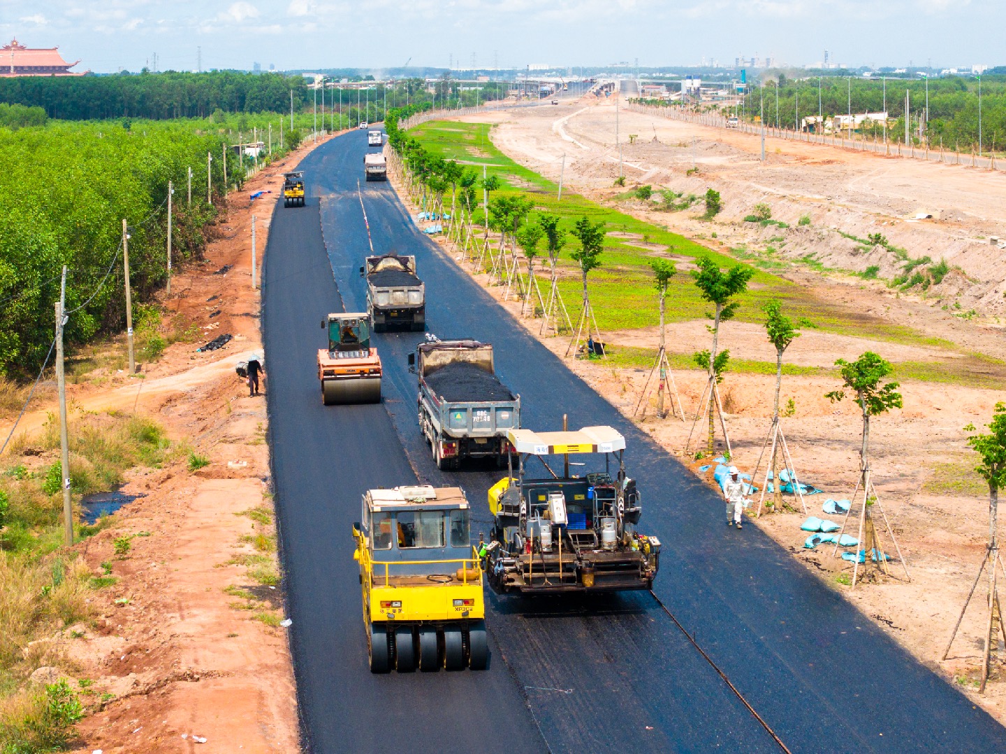 Ngắm tuyến đường hơn 2.600 tỷ, kết nối sân bay 16 tỷ USD sắp thông xe- Ảnh 6.