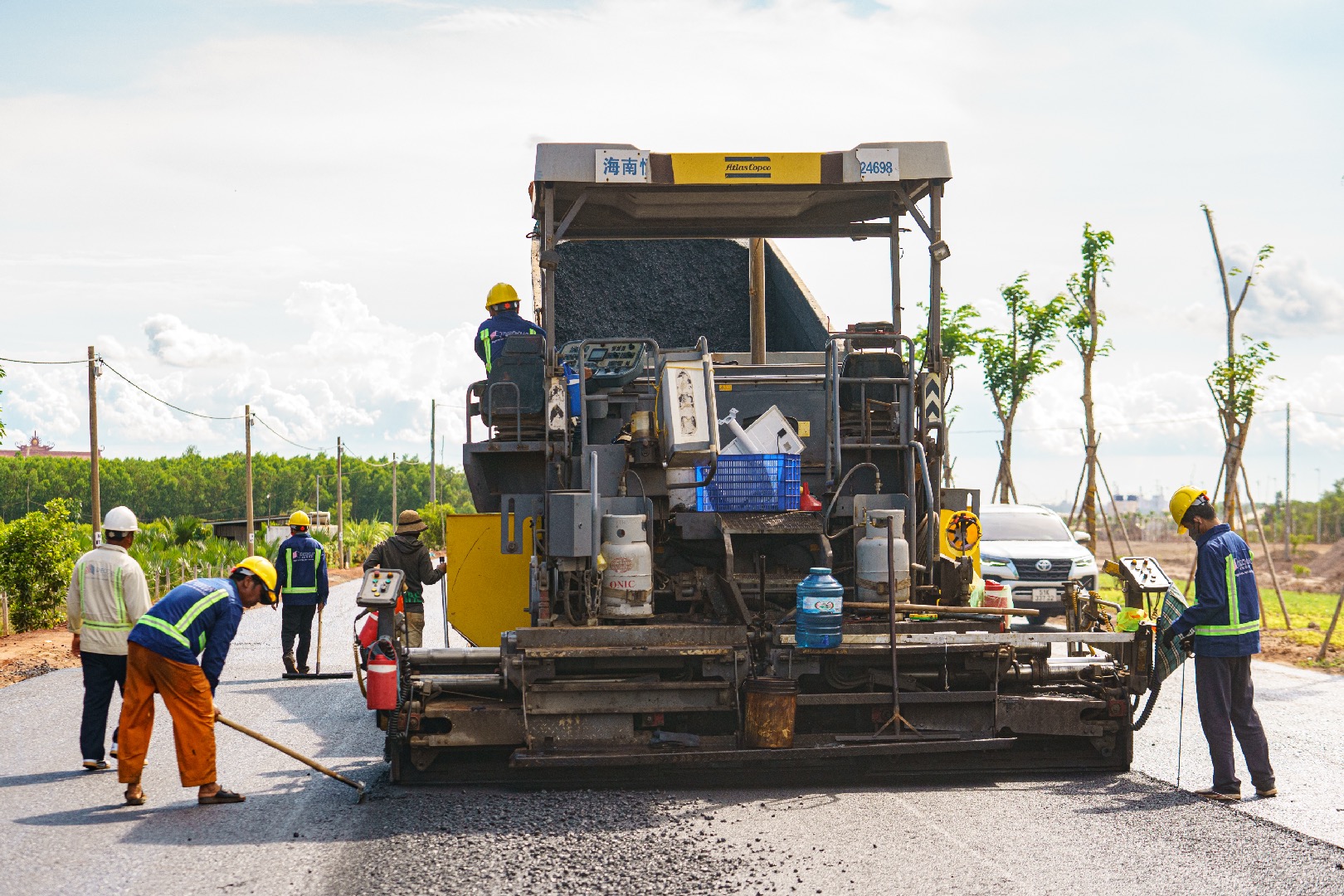 Ngắm tuyến đường hơn 2.600 tỷ, kết nối sân bay 16 tỷ USD sắp thông xe- Ảnh 7.