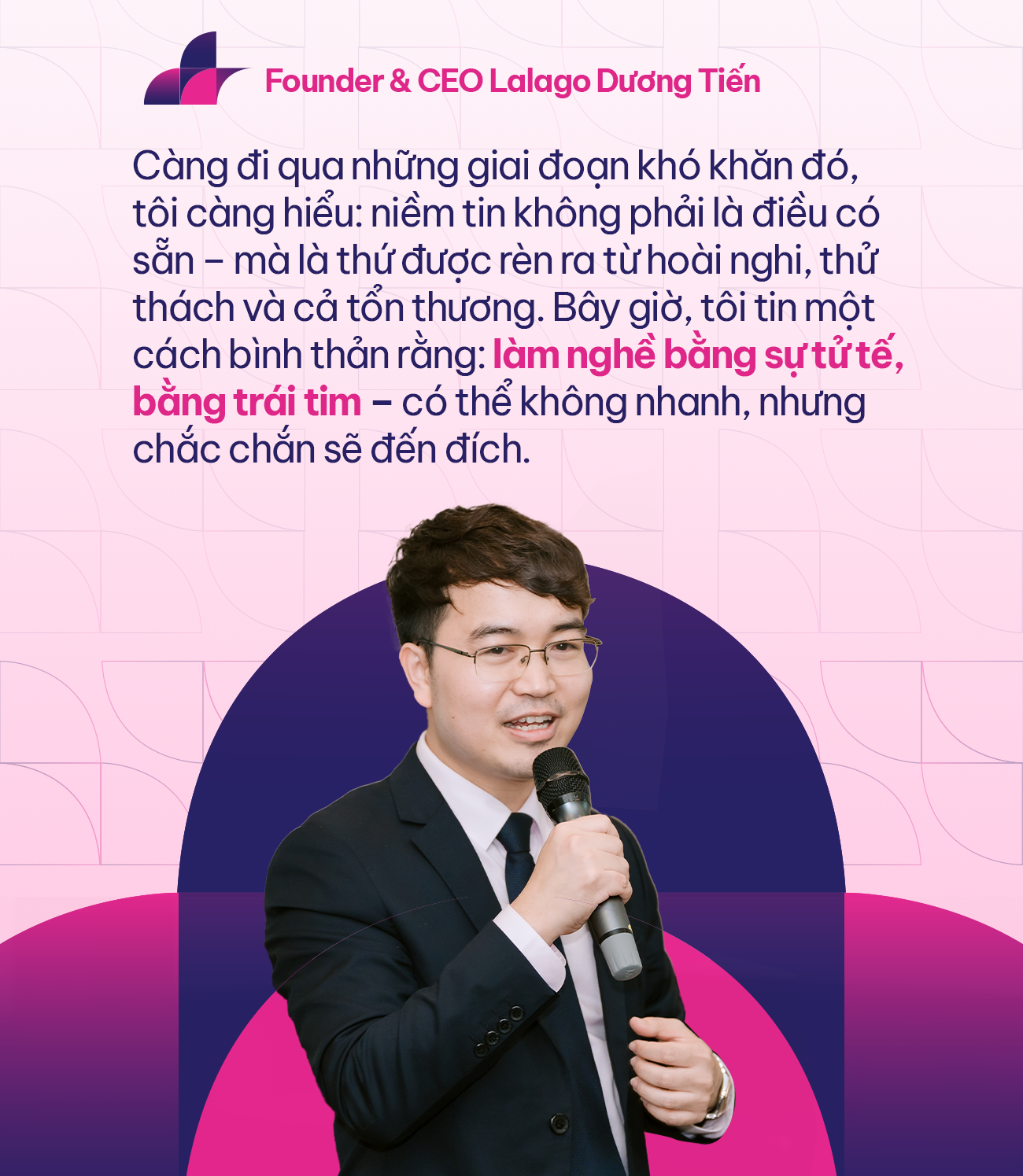 Founder & CEO Lalago Dương Tiến: Trong ngành dịch vụ, để đi đường dài, thứ duy nhất cần “bám” vào là “cảm giác yên tâm của khách hàng”- Ảnh 3. Founder & CEO Lalago Dương Tiến: Trong ngành dịch vụ, để đi đường dài, thứ duy nhất cần “bám” vào là “cảm giác yên tâm của khách hàng”- Ảnh 3.