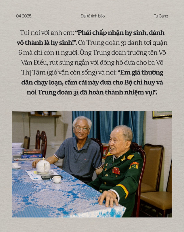 “Chạy không khom lưng thì chết!” - Gặp gỡ và lắng nghe những hồi ức từ trong địa đạo Củ Chi của Đại tá tình báo Tư Cang- Ảnh 7. “Chạy không khom lưng thì chết!” - Gặp gỡ và lắng nghe những hồi ức từ trong địa đạo Củ Chi của Đại tá tình báo Tư Cang- Ảnh 7.