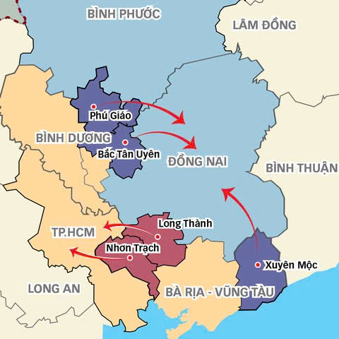 Thống nhất xây 3 cây cầu và 2 tuyến đường sắt kết nối Tp.HCM với Đồng Nai, bất động sản “đôi bờ” hưởng lợi?- Ảnh 2.