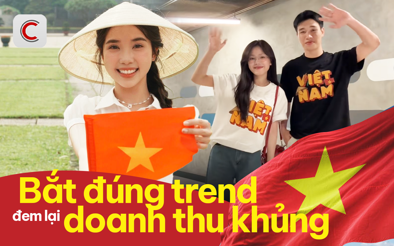 Sản phẩm hưởng ứng Đại lễ 30/4 hút khách: Shop in đơn 