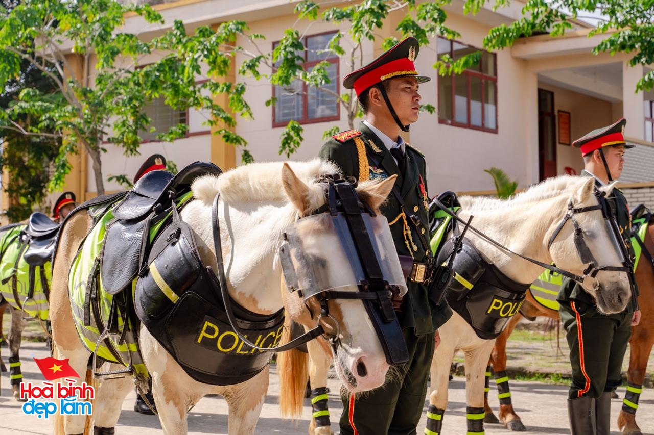 Gặp những chàng kỵ binh cưỡi ngựa từ Thái Nguyên vào TP.HCM chuẩn bị diễu binh 30/4: "Đời người mong được có vài lần"- Ảnh 6.
