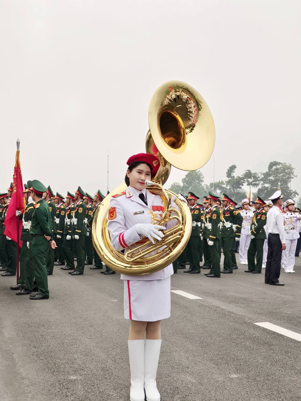 Nữ chiến sĩ bật khóc rời đi sau buổi tổng duyệt diễu binh, diễu hành mừng lễ 30/4: Lý do được tiết lộ- Ảnh 1.