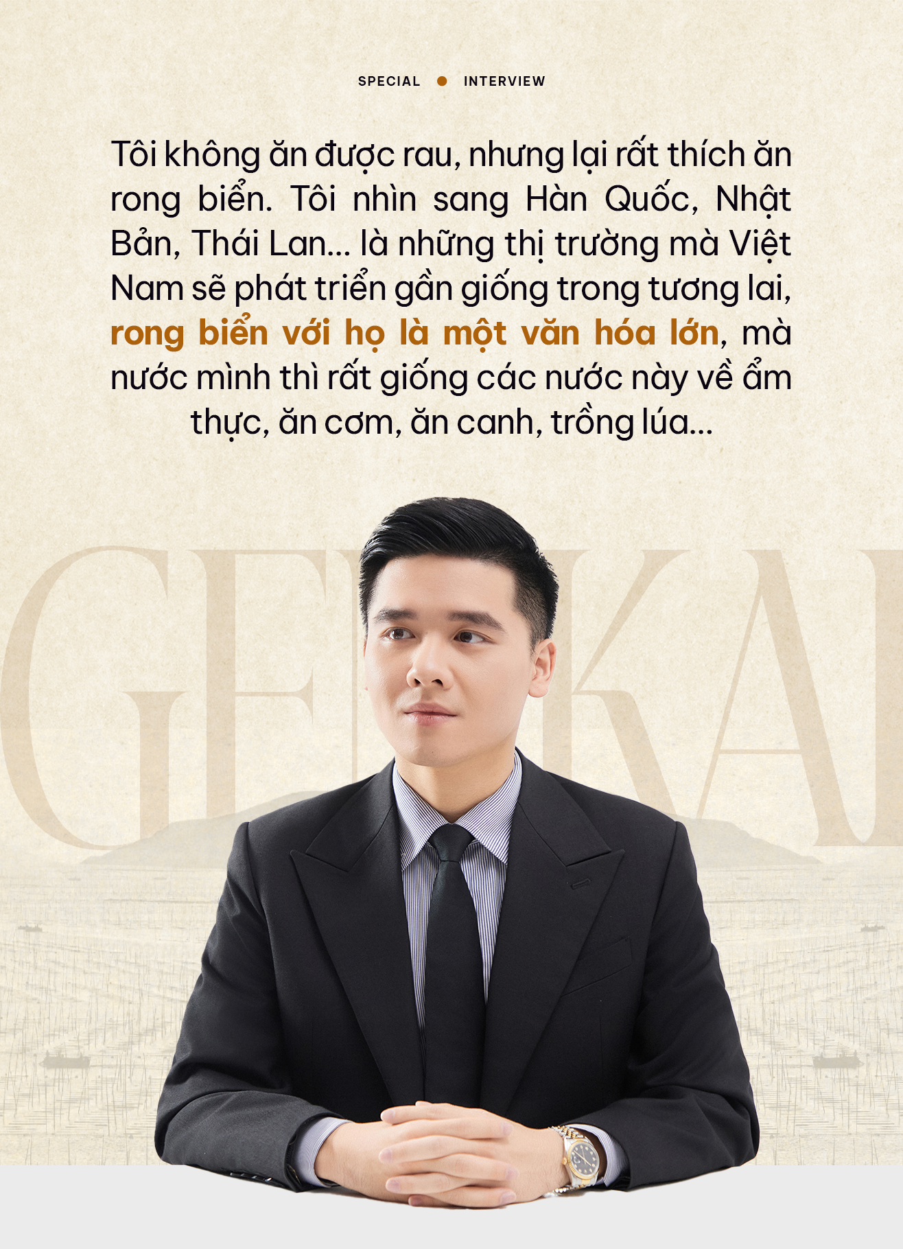 “Vua rong biển” Nguyễn Công Nam Hiến: Khát vọng gây dựng ngành rong biển Việt trước “ông lớn” ngoại quốc- Ảnh 3. “Vua rong biển” Nguyễn Công Nam Hiến: Khát vọng gây dựng ngành rong biển Việt trước “ông lớn” ngoại quốc- Ảnh 3.