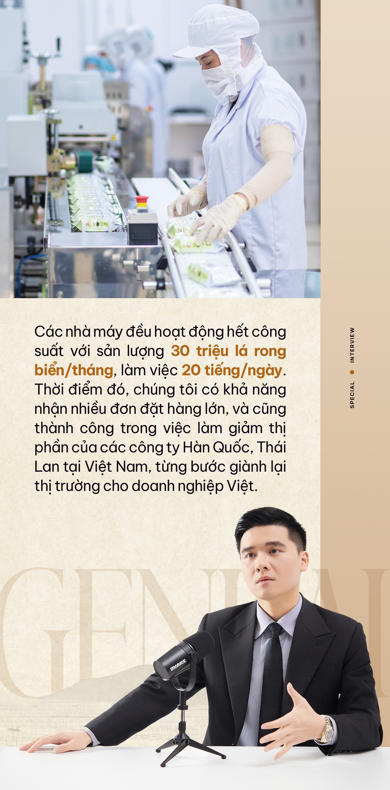 “Vua rong biển” Nguyễn Công Nam Hiến: Khát vọng gây dựng ngành rong biển Việt trước “ông lớn” ngoại quốc- Ảnh 6. “Vua rong biển” Nguyễn Công Nam Hiến: Khát vọng gây dựng ngành rong biển Việt trước “ông lớn” ngoại quốc- Ảnh 6.
