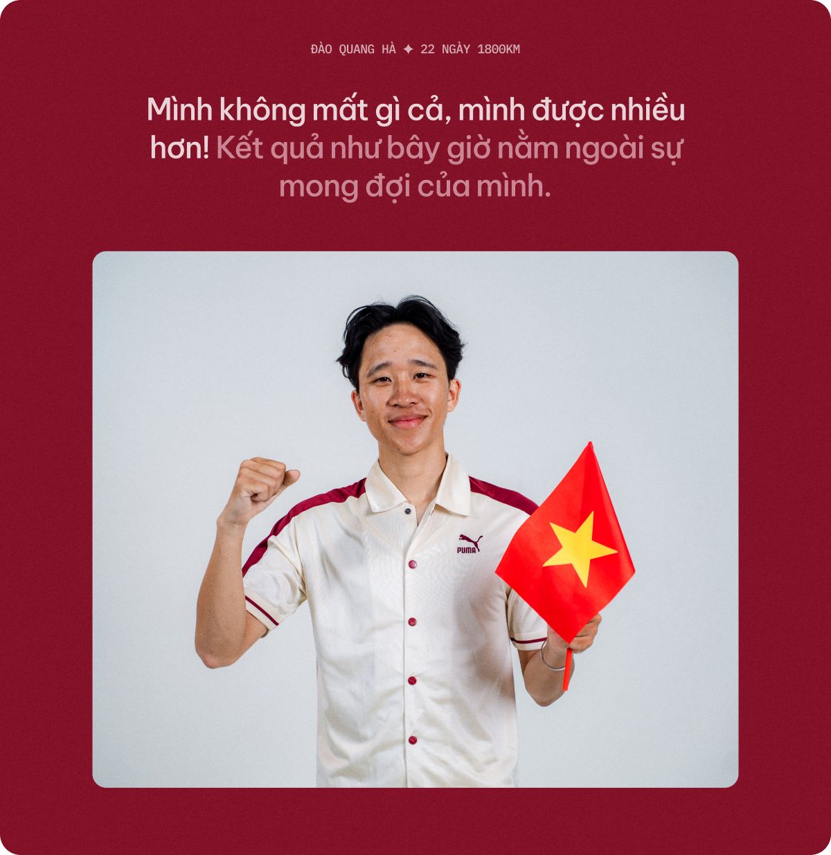 22 ngày, 1.800 km và câu trả lời antifan của thanh niên đạp xe Thống Nhất vào TP. HCM- Ảnh 9. 22 ngày, 1.800 km và câu trả lời antifan của thanh niên đạp xe Thống Nhất vào TP. HCM- Ảnh 9.