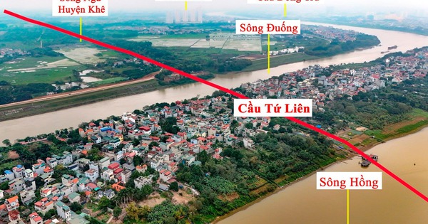 Sắp có tuyến đường mới 5.000 tỷ đồng, dài hơn 5km đi qua 4 xã của huyện Đông Anh, kết nối với cầu Tứ Liên- Ảnh 1.