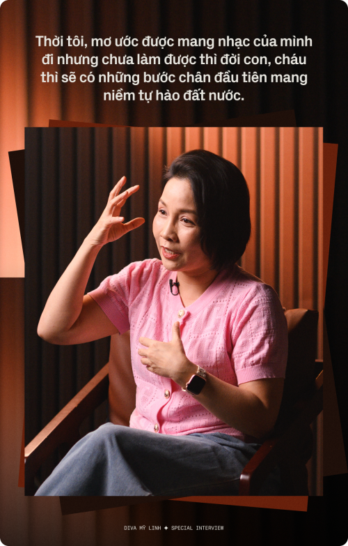 Diva Mỹ Linh nói về cột mốc sinh ra ngay sau khi đất nước thống nhất: “Hoà bình phải là đẹp nhất”- Ảnh 6.