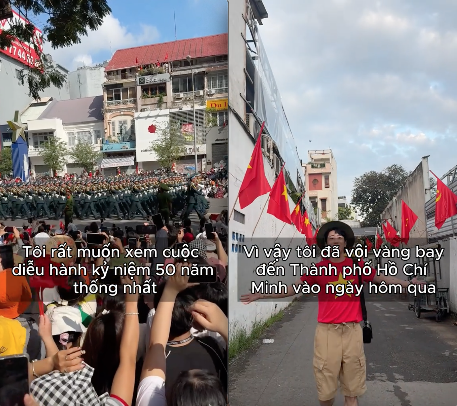 Du khách Hàn vội vã bay đến TP.HCM để được tận mắt xem diễu binh, nhìn trang cá nhân ai cũng cảm mến- Ảnh 2.