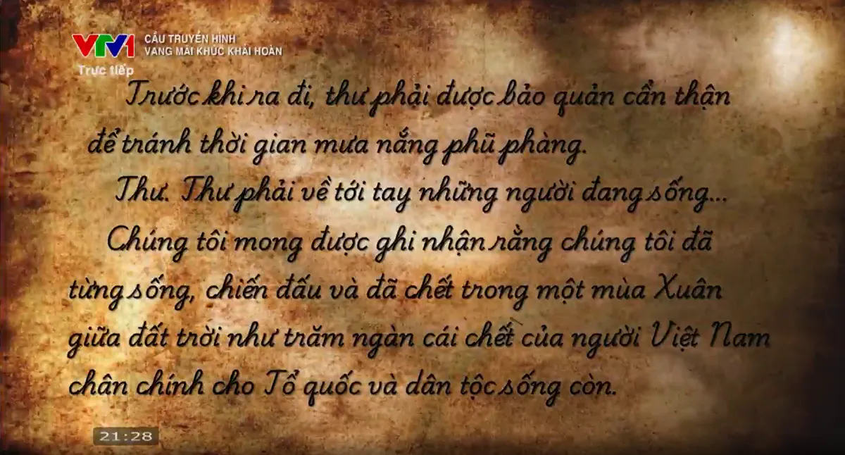 "Chúng tôi đã từng sống, chiến đấu và chết trong một mùa Xuân, như trăm ngàn cái chết của người Việt Nam cho Tổ quốc"- Ảnh 2. "Chúng tôi đã từng sống, chiến đấu và chết trong một mùa Xuân, như trăm ngàn cái chết của người Việt Nam cho Tổ quốc"- Ảnh 2.