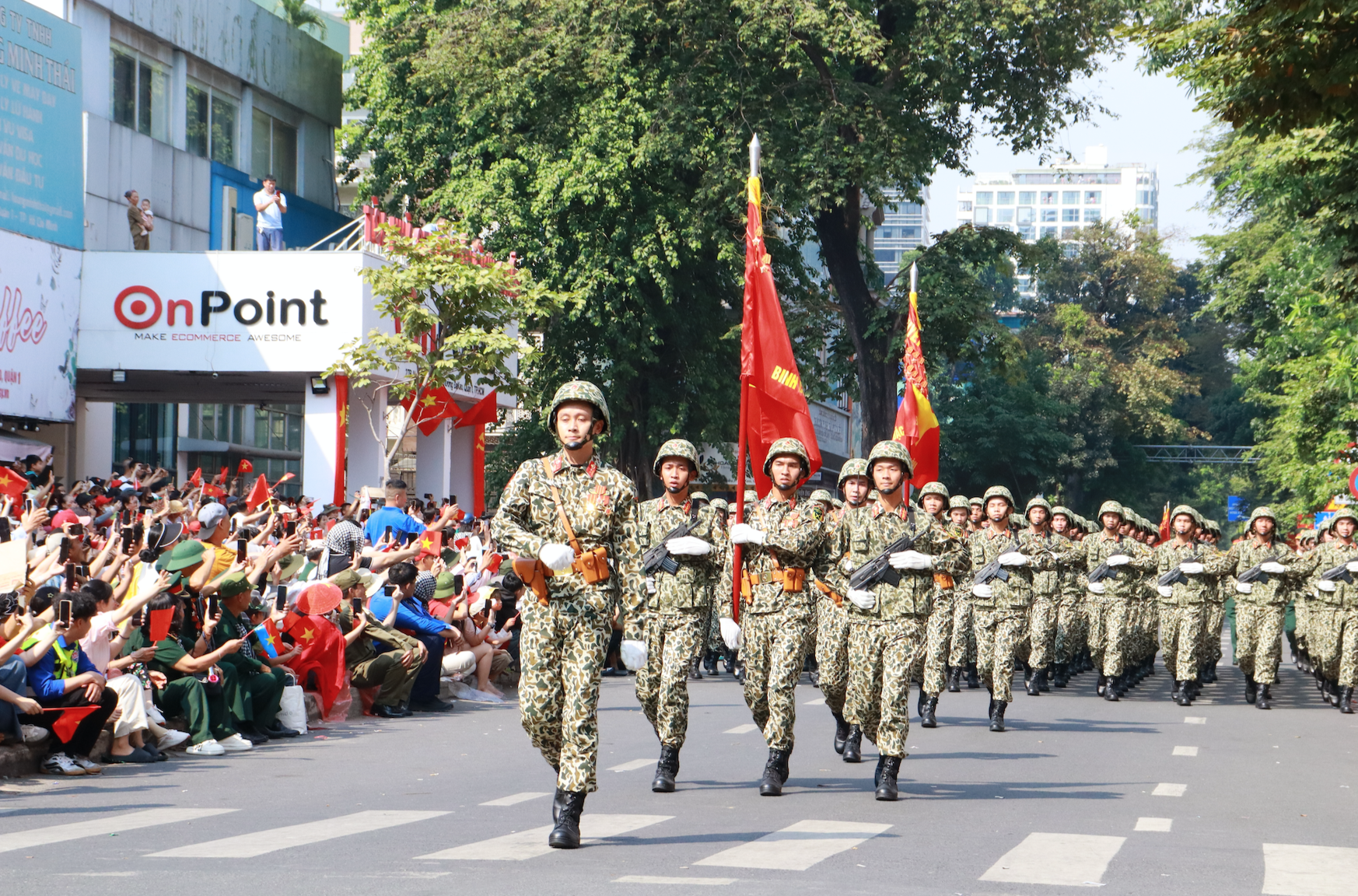 Đại lễ 30-4: Cận cảnh 8 khối hướng 3 đi trong vòng tay nhân dân- Ảnh 7.