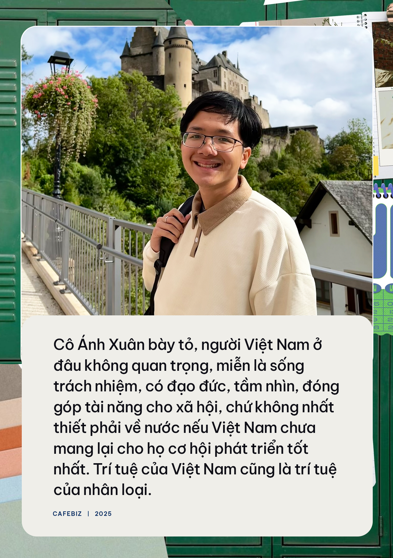 Từ vùng ‘đất dữ’ giữa lòng Sài thành, nam sinh Việt được tuyển thẳng hệ Tiến sĩ trường top đầu thế giới: Dù học, hay làm việc ở Mỹ, Pháp hay bất cứ đâu vẫn luôn hướng về quê hương!- Ảnh 6.