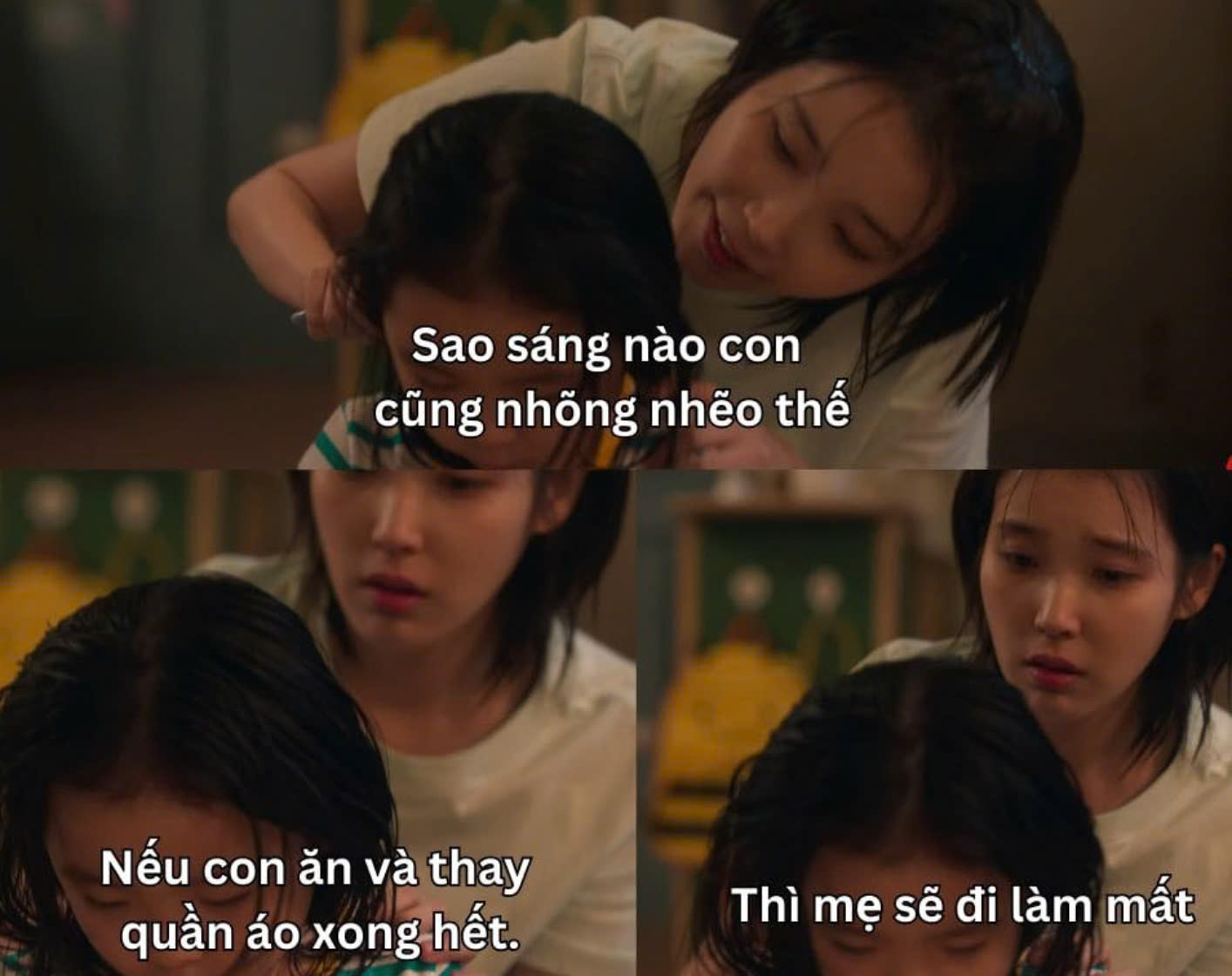 Nghe câu thoại của bé gái trong Khi Cuộc Đời Cho Bạn Quả Quýt, tôi hối hận vì sáng nào cũng cáu gắt trước sự nhõng nhẽo của co- Ảnh 1.