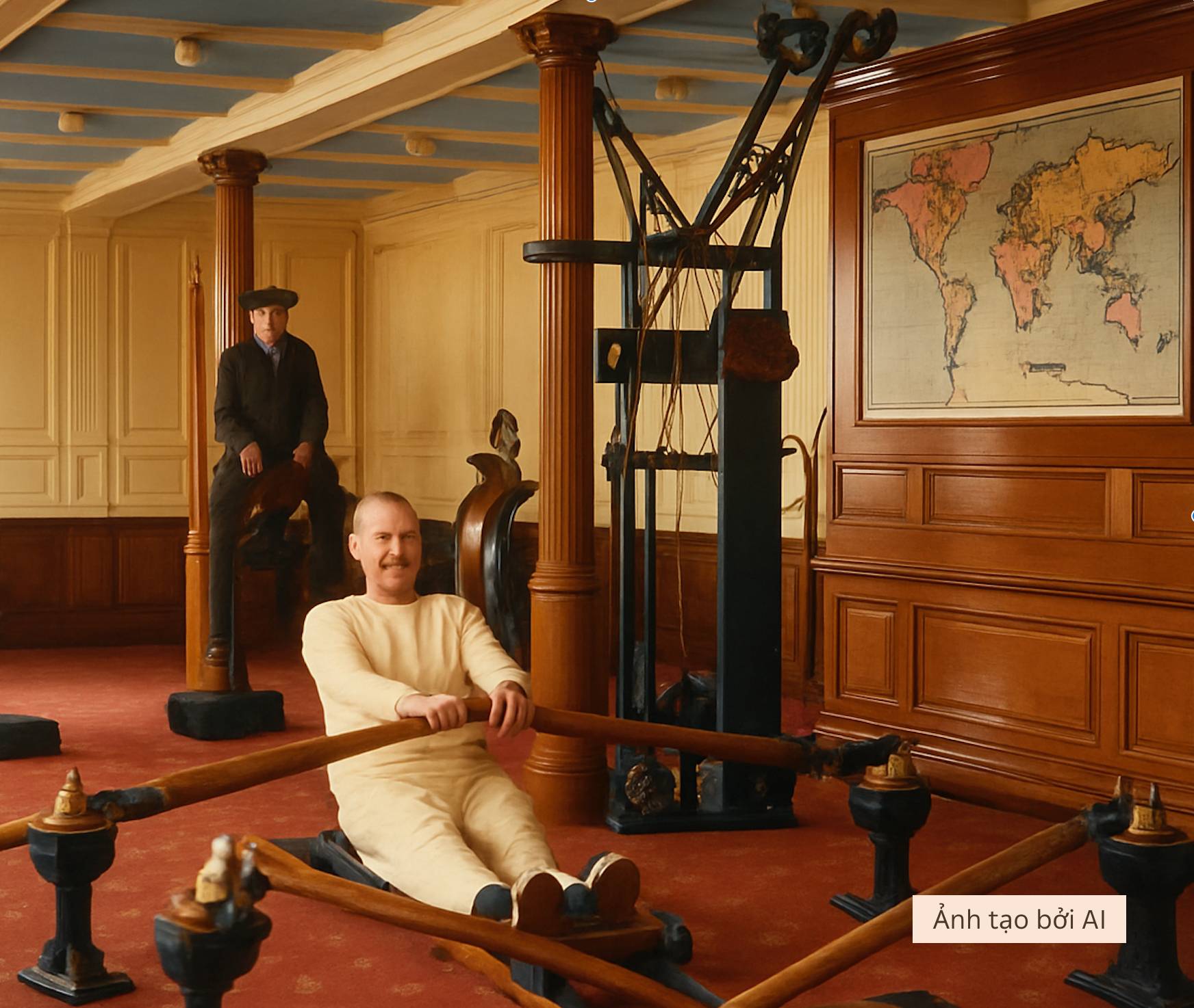 Khi AI tái hiện chân thực đêm tiệc cuối cùng trên tàu Titanic: Sự xa hoa tột cùng che mờ mọi hiểm họa- Ảnh 4.