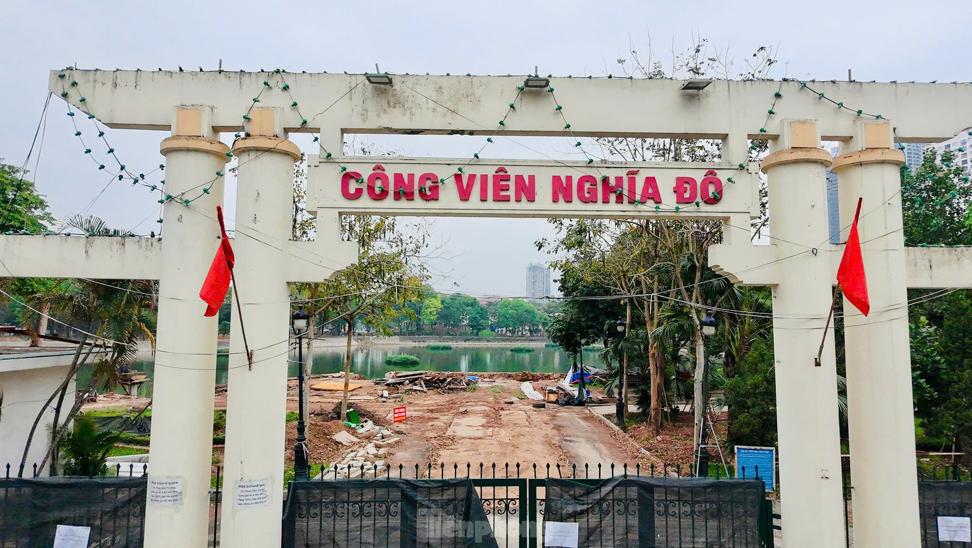 Cận cảnh 'lá phổi xanh' ở trung tâm Hà Nội đang được cải tạo- Ảnh 17.