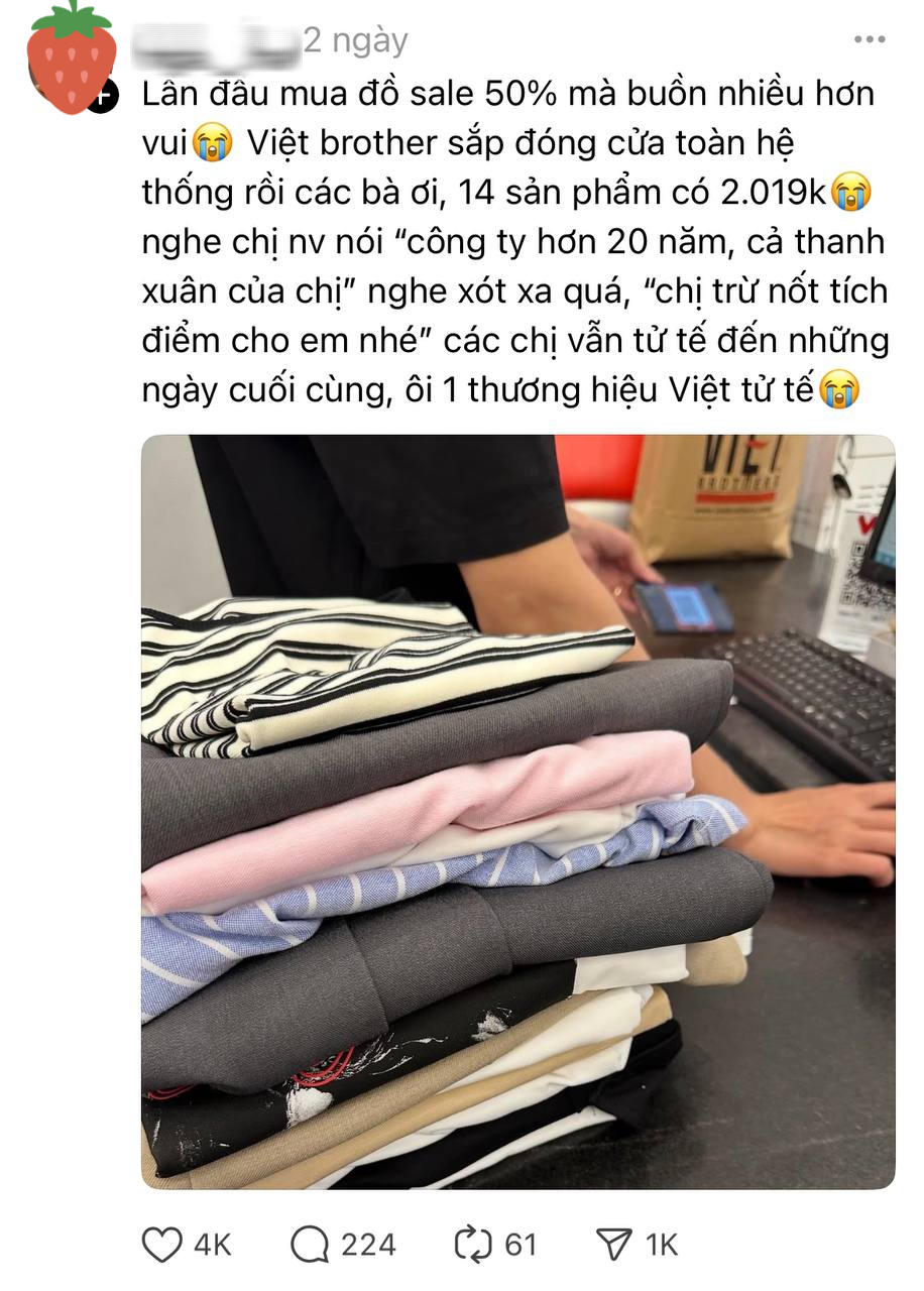 Brand thời trang Việt từ 14 cửa hàng giờ chỉ còn 5, chuyện gì đã xảy ra?- Ảnh 4.