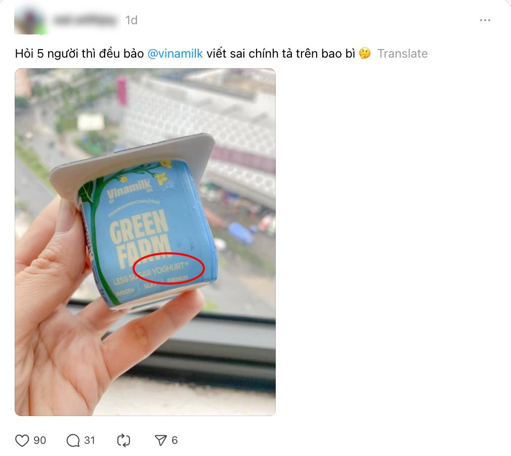 Xôn xao tin Vinamilk viết sai chính tả tiếng Anh trên bao bì, nhãn hàng trả lời thế nào mà dân mạng tấm tắc khen?- Ảnh 1.