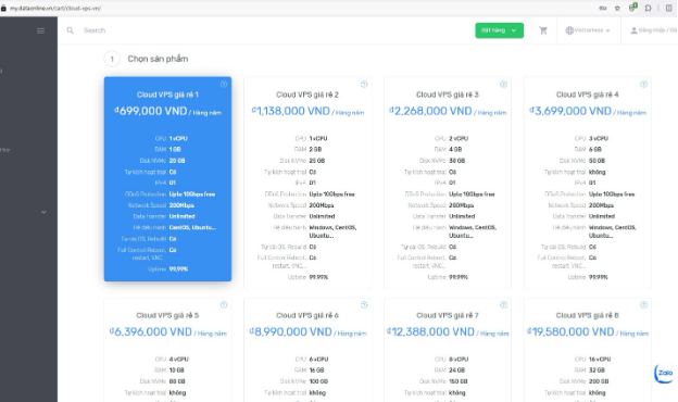 DataOnline - Công ty Cloud có dùng thử VPS 1 tuần tự động- Ảnh 3. DataOnline - Công ty Cloud có dùng thử VPS 1 tuần tự động- Ảnh 3.