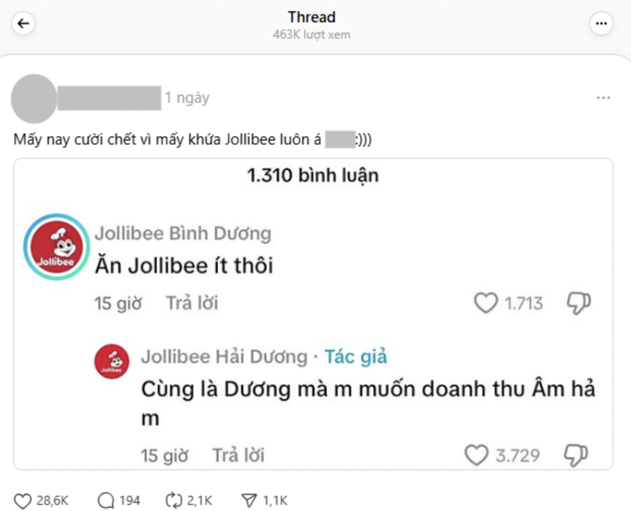 Jollibee Việt Nam bất ngờ bị cấm trên TikTok: Loạt tài khoản giả mạo vẫn tràn ngập- Ảnh 4.