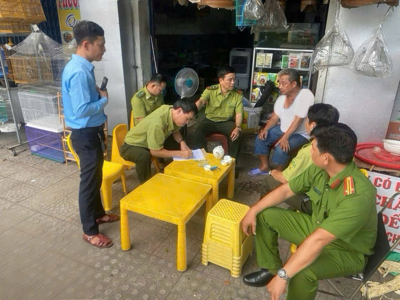 Huế: Mang chim đến quán cà phê phải có giấy tờ hợp pháp- Ảnh 1.