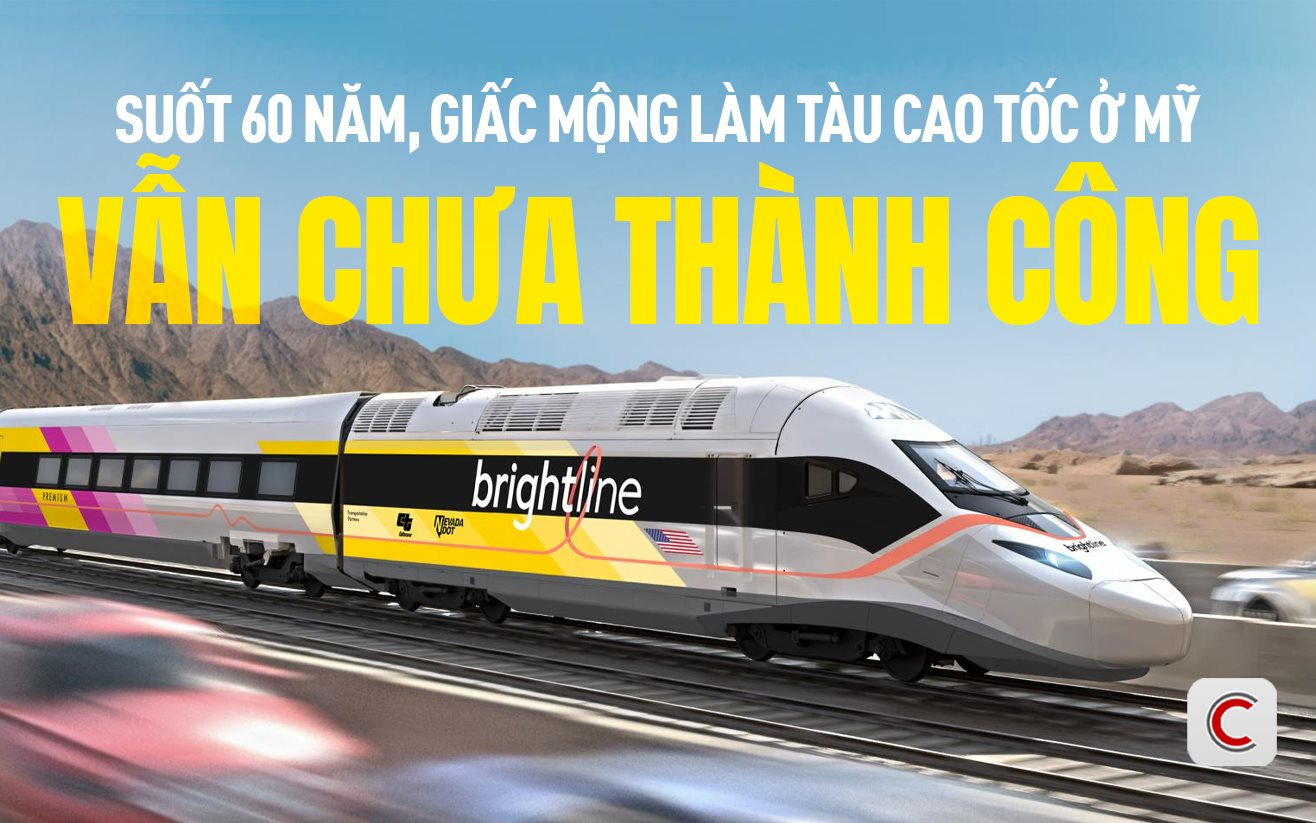 Là nền kinh tế số 1 thế giới, vì sao suốt 60 năm nước Mỹ chưa thể làm tàu cao tốc?- Ảnh 1. Là nền kinh tế số 1 thế giới, vì sao suốt 60 năm nước Mỹ chưa thể làm tàu cao tốc?- Ảnh 1.