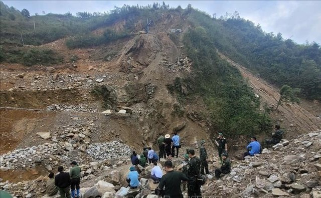 Nguyên nhân vụ sạt lở công trường thủy điện ở Lai Châu khiến 9 người thương vong- Ảnh 1. Nguyên nhân vụ sạt lở công trường thủy điện ở Lai Châu khiến 9 người thương vong- Ảnh 1.
