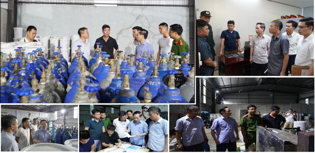 Triệt phá 3 xưởng sản xuất, buôn bán khí cười quy mô ‘khủng’ tại Hà Nội- Ảnh 2.