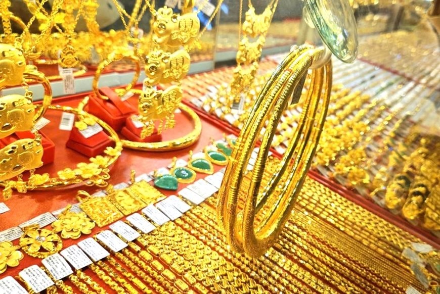 Sáng 19/5: Giá vàng thế giới tăng trở lại, vàng trong nước tiếp đà tăng- Ảnh 1. Sáng 19/5: Giá vàng thế giới tăng trở lại, vàng trong nước tiếp đà tăng- Ảnh 1.