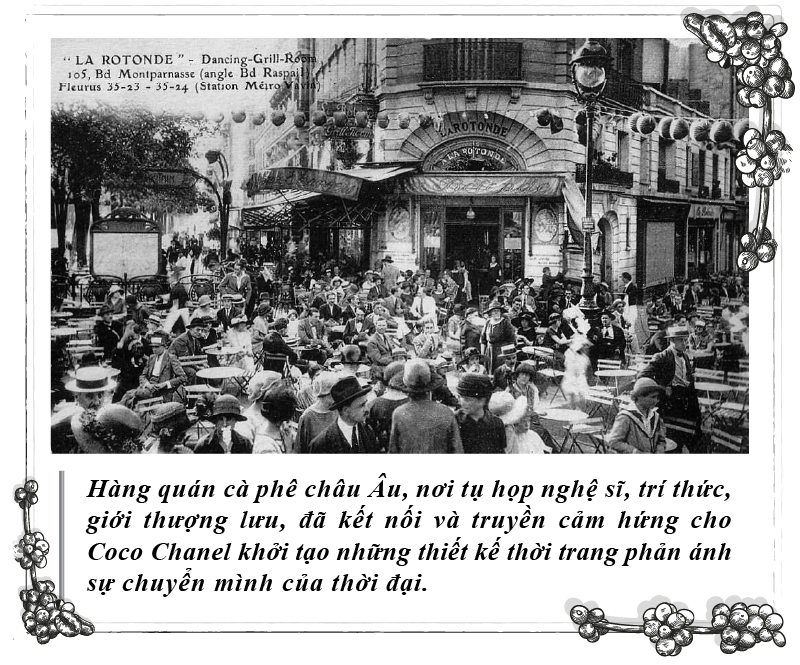Coco Chanel và tinh thần cách tân thời trang đương đại- Ảnh 4. A crowd of people outside a building AI-generated content may be incorrect.