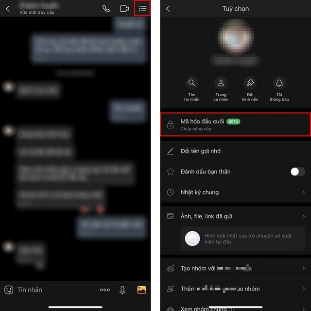 Một tính năng trên Zalo giúp nhắn tin thoải mái mà không sợ bị người ngoài đọc được- Ảnh 1.
