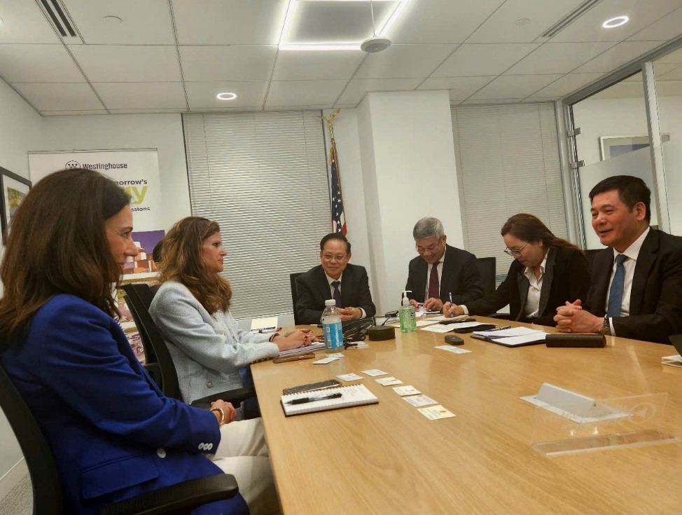 Bộ trưởng Bộ Công thương gặp 'trùm' năng lượng hạt nhân Westinghouse để mời hợp tác- Ảnh 2.