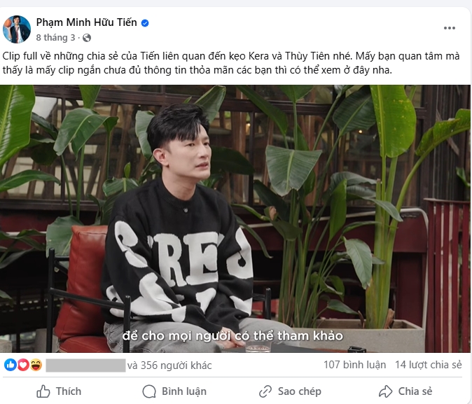 Mối quan hệ giữa Thùy Tiên và Dược sĩ Tiến là gì mà đang bị Mối quan hệ giữa Thùy Tiên và Dược sĩ Tiến là gì mà đang bị