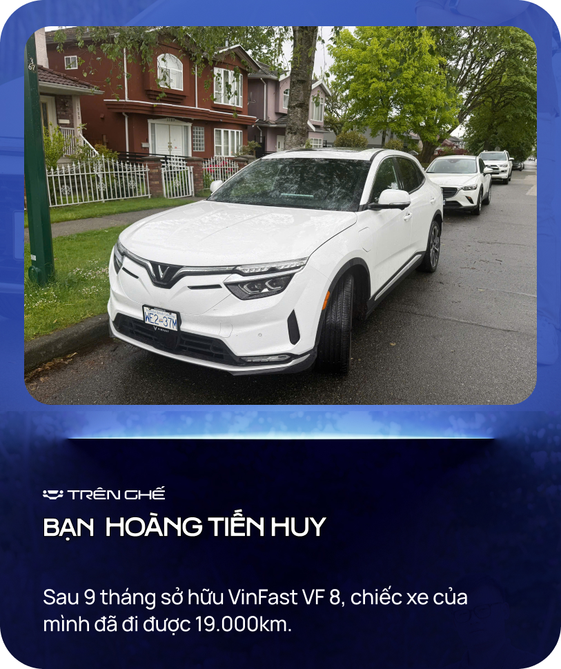 Sở hữu VinFast VF 8 tại Canada, nam Gen Z chia sẻ: ‘Tăng tốc tốt như xe xăng máy V6, nhiều người trầm trồ không tin Việt Nam cũng có thể sản xuất ô tô’- Ảnh 3.