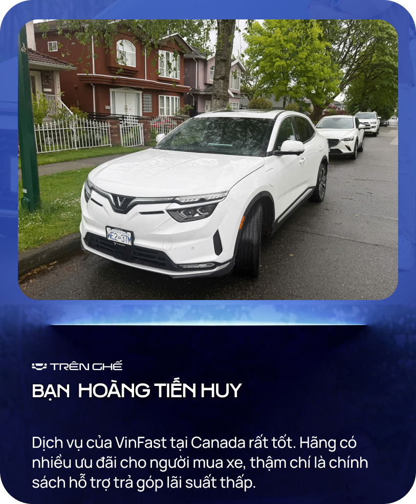 Sở hữu VinFast VF 8 tại Canada, nam Gen Z chia sẻ: ‘Tăng tốc tốt như xe xăng máy V6, nhiều người trầm trồ không tin Việt Nam cũng có thể sản xuất ô tô’- Ảnh 8.