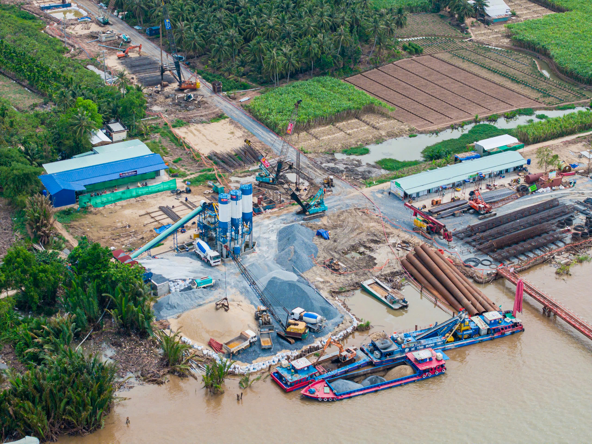 Cầu có trụ tháp cao bằng toà nhà 35 tầng, nhịp chính dài thứ 2 Việt Nam, sẽ rút ngắn 80 km đường từ Cà Mau tới TP.HCM- Ảnh 6. Cầu có trụ tháp cao bằng toà nhà 35 tầng, nhịp chính dài thứ 2 Việt Nam, sẽ rút ngắn 80 km đường từ Cà Mau tới TP.HCM- Ảnh 6.