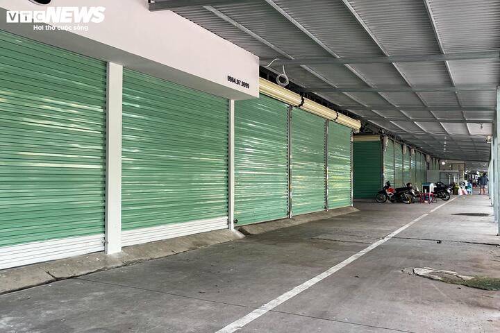 Quầy hàng đua nhau đóng cửa, 'thiên đường vải' Ninh Hiệp vắng lặng khác thường- Ảnh 3.