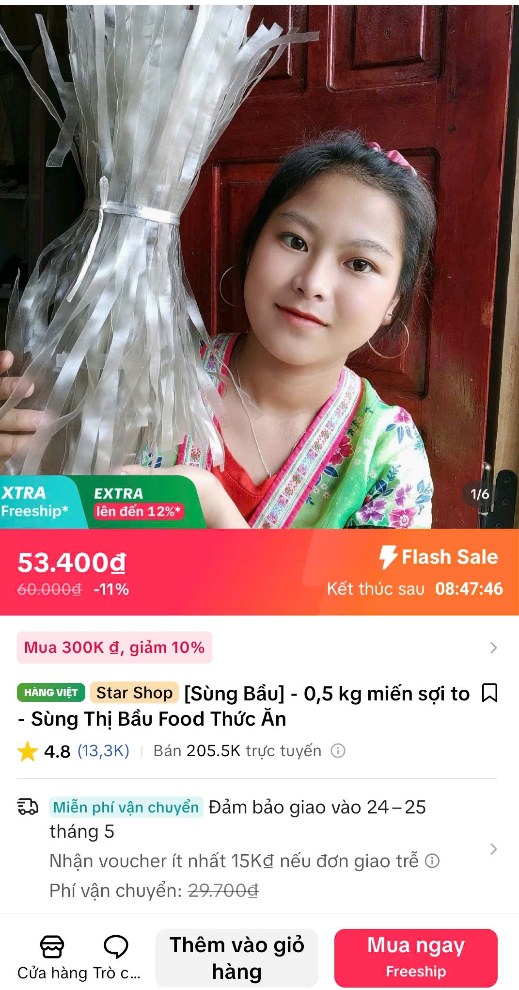 Choáng với doanh thu của Sùng Bầu sau 2 năm khởi nghiệp bán miến dong trên TikTok Shop- Ảnh 6. Choáng với doanh thu của Sùng Bầu sau 2 năm khởi nghiệp bán miến dong trên TikTok Shop- Ảnh 6.