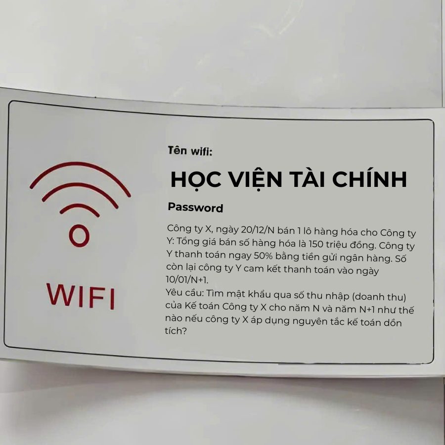 Ngỡ ngàng trước wifi một trường ĐH tại Hà Nội: Gợi ý mật khẩu giải như đề thi, muốn truy cập được phải biết... chia tài sản- Ảnh 2. Ngỡ ngàng trước wifi một trường ĐH tại Hà Nội: Gợi ý mật khẩu giải như đề thi, muốn truy cập được phải biết... chia tài sản- Ảnh 2.
