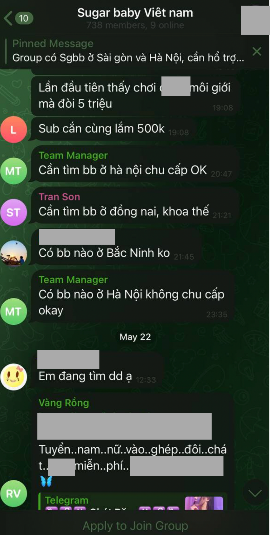 Ớn lạnh với loạt nhóm hội độc hại, đầy rẫy bẫy lừa trên Telegram: Ai cũng có thể trở thành nạn nhân- Ảnh 5.